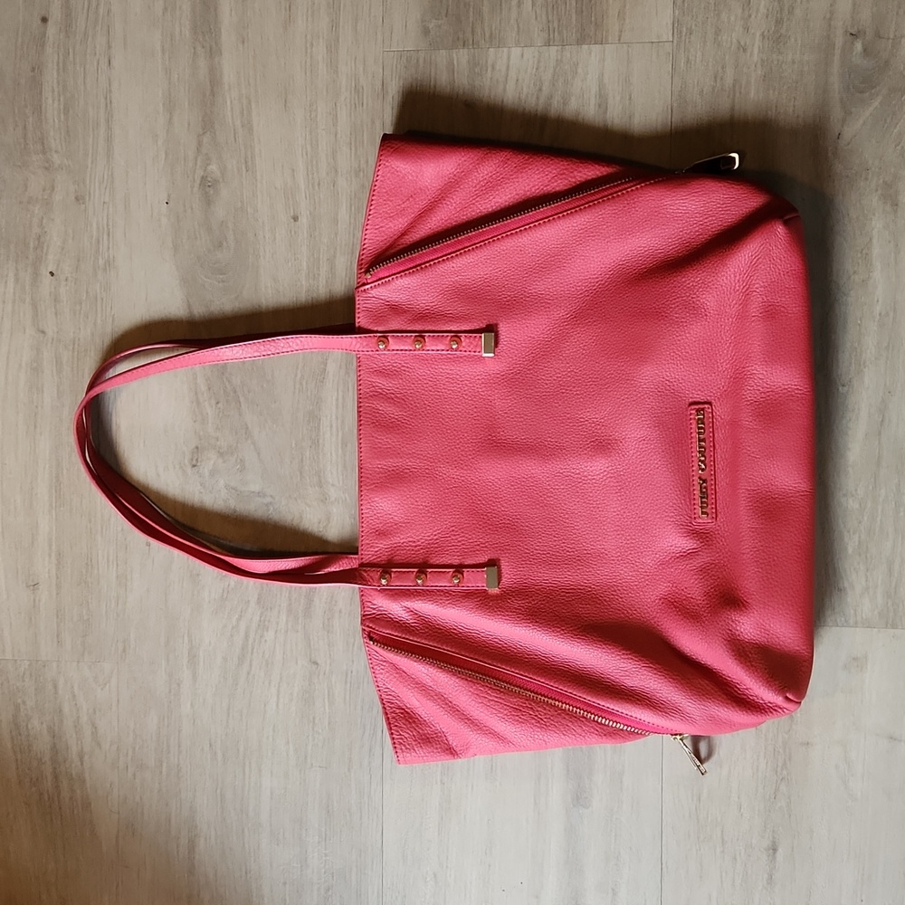 Juicy Couture Leather Tote Bag Pink - Picture 12 of 16